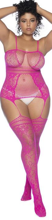 Actual product image Mapale Fishnet Stockings (XL)