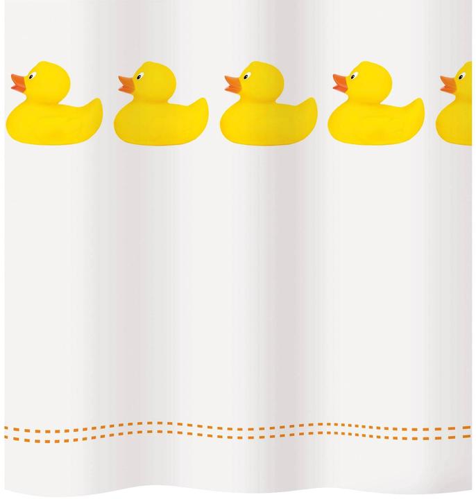 Diaqua Rideau de douche textile Duckie