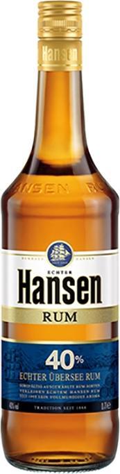 Hans Hansen Hansen Blau véritable rhum de Jamaïque