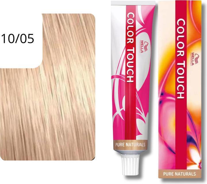 Image du produit Wella Color Touch Pure Naturals - 10/05 (10/05 blond clair acajou naturel acajou naturel)