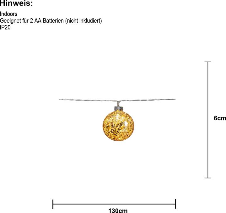 Produktbild Star Trading Glitter (1.30 m)