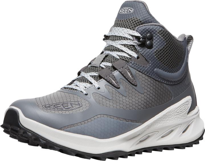 Keen Zionic Mid Dames Wandelschoenen Steel Grey/Magnet | Grijs | Mesh | Maat 42 | K1028177 (42)