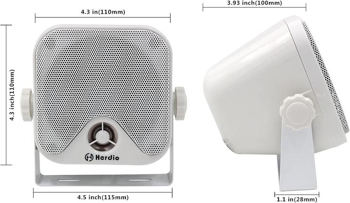 Produktbild Herdio Wasserdichte Bluetooth Marine Lautsprecher