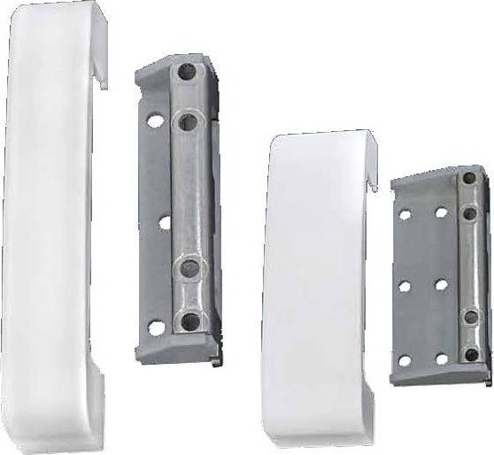 Actual product image Abus SK450H W Strike plate for wooden windows
