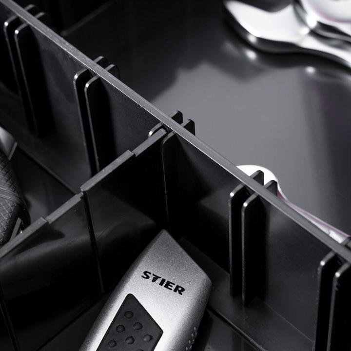 Image du produit Stier Séparateur de tiroirs en plastique, 4 unités, pour valise à outils Basic vide (4 pièces)