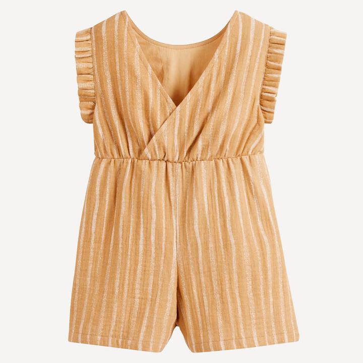 La Redoute Collections Kurzer Jumpsuit mit Streifen