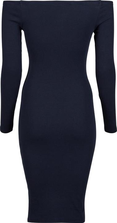 Image du produit Urban Classics Ladies Off Shoulder Longsleeve Rib Dress - 126821 (XL)