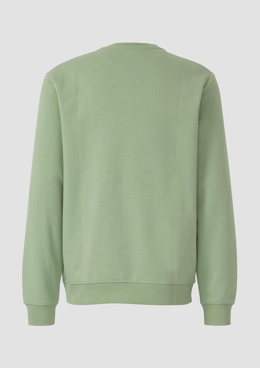 Produktbild s.Oliver Sweatshirt Sweatshirt aus Baumwollmix mit Crew Neck (S)