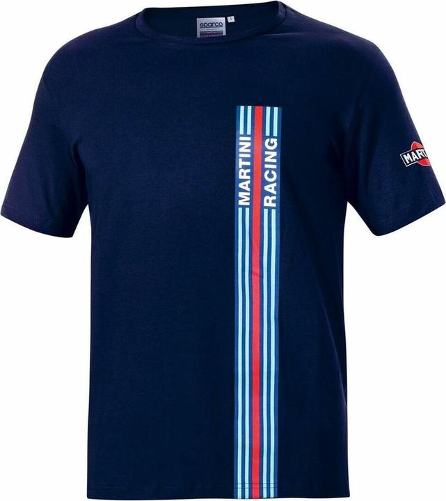Produktbild Sparco Martini Racing T-Shirt Big Stripes (XXL)