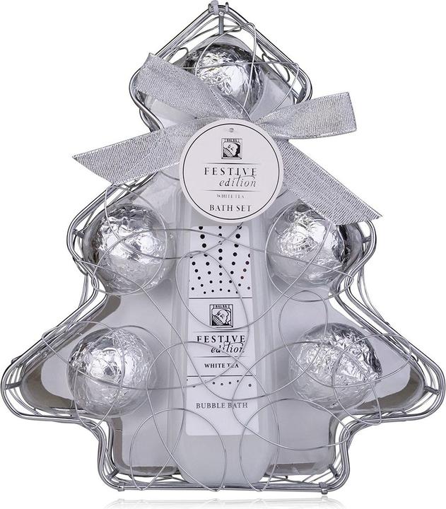 Image du produit Accentra Set da bagno FESTIVE EDITION in cesto in filo a fo (Kit de soins capillaires)