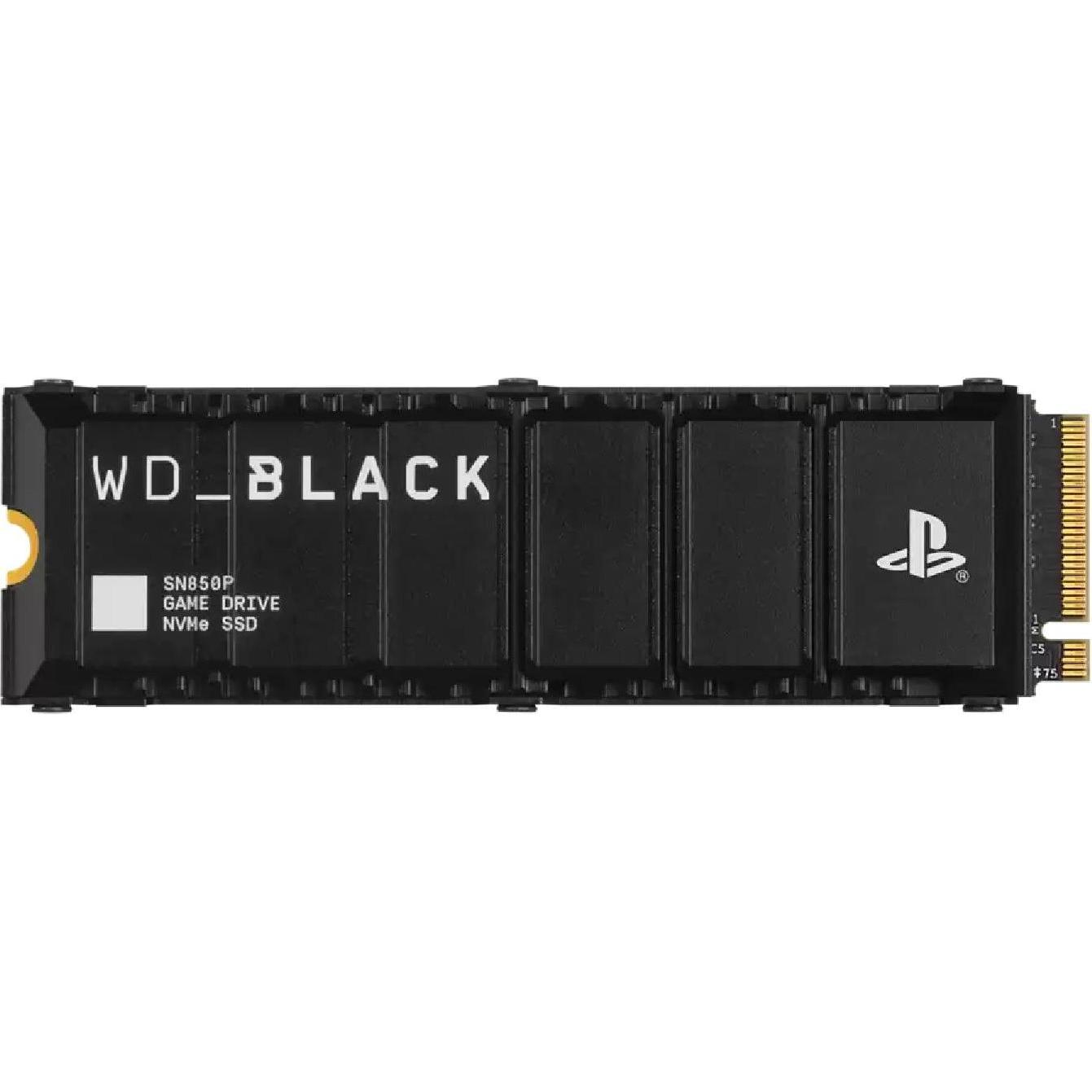 Thumbnail - WD Black SN850P mit Heatsink for PS5 (8000 GB, M.2 2280), SSD