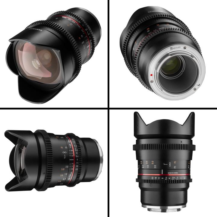 Actual product image Samyang 16mm T2.6 Sony E (Sony E, APS-C / DX, full size)