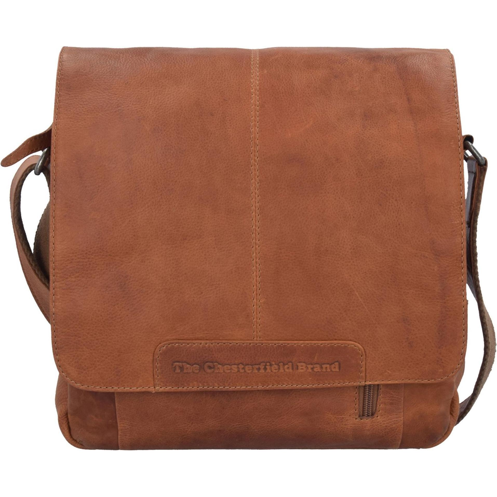 The Chesterfield Brand, Handtasche, Wax Pull Up Umhängetasche Leder 29 cm, Braun