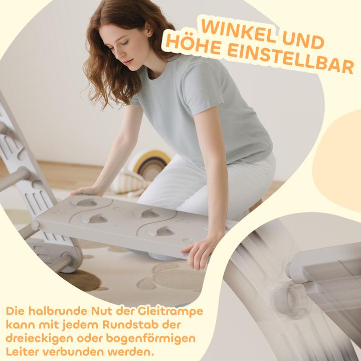 Produktbild Aiyaplay Klettergerüst Kunststoff Grau