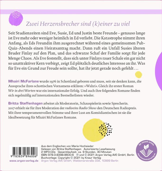 Produktbild Du hast mir gerade noch gefehlt (Britta Steffenhagen, Maria Hochsieder, Mhairi McFarlane, Deutsch)