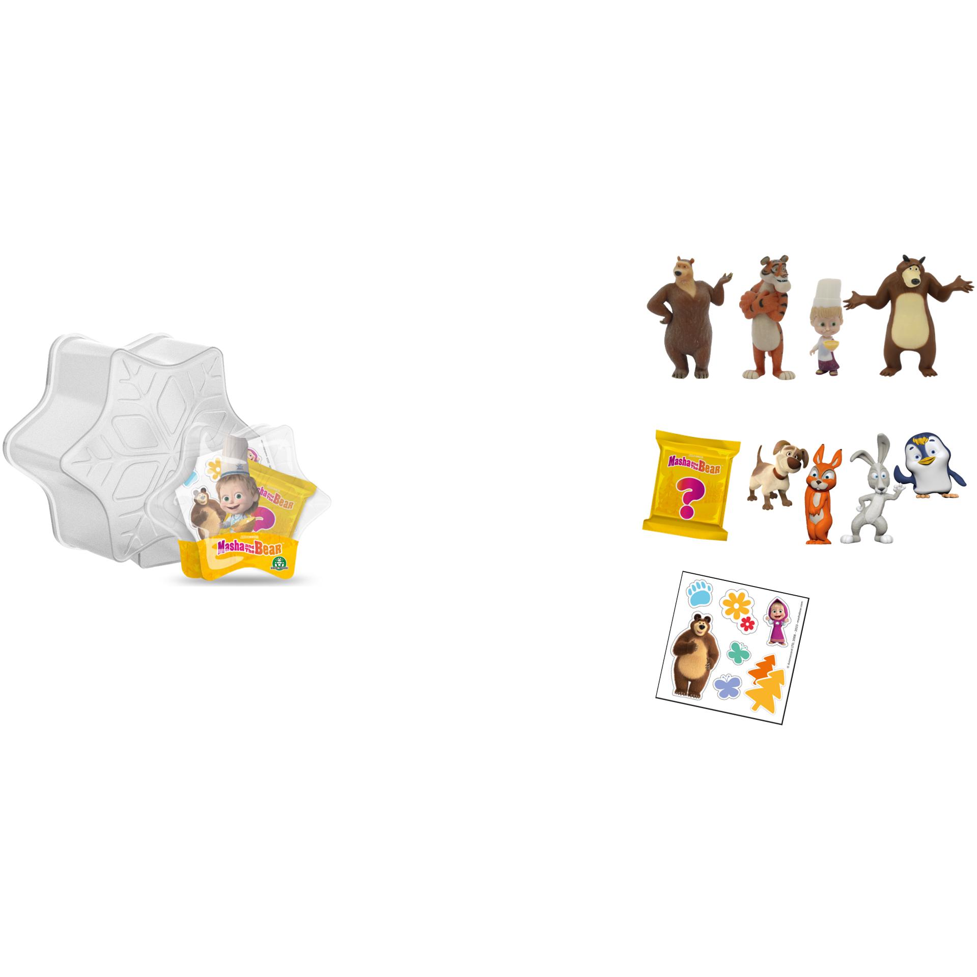 Giochi Preziosi Masha Et Michka - Confezione Flocon De Neige 2 Figurine