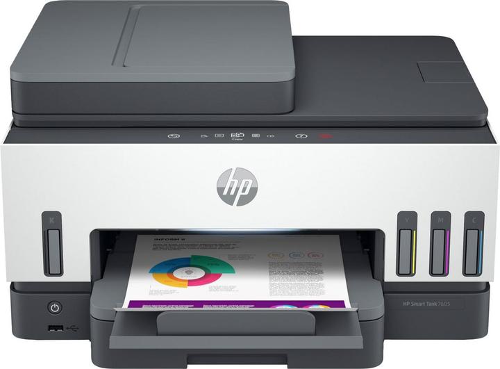 Image du produit HP Smart Tank 7605 All-In-One (Réservoir d'encre, Couleur)