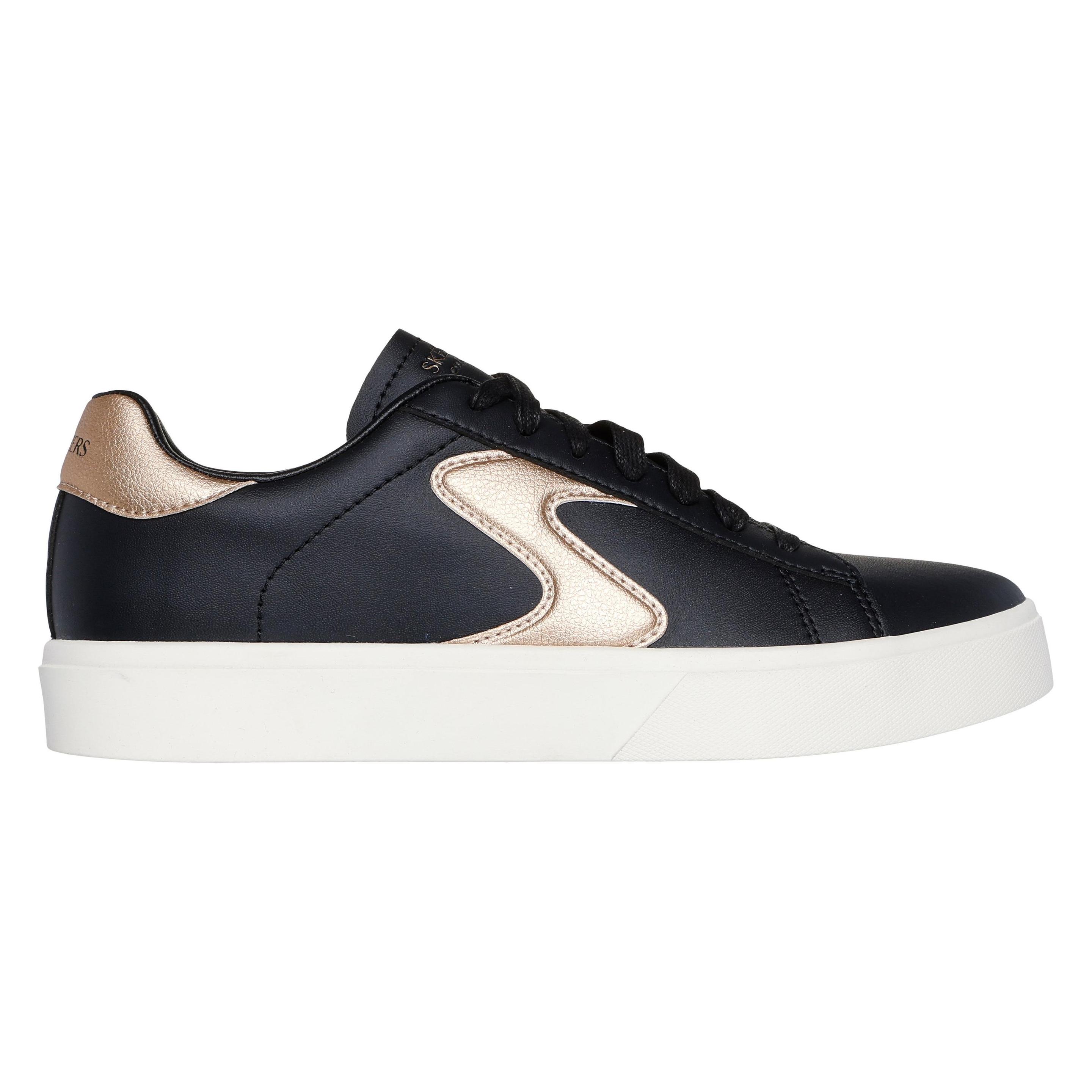 Skechers, Damen, Sneakers, Eden Lx-Beaming Glory, Schwarz, (38.5)
