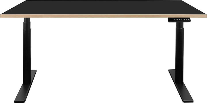 Produktbild Novigami Schreibtisch elektrisch höhenverstellbar Josi | 10er Set | BxT 1600 x 800 mm | Gestell Schwarz | Sch