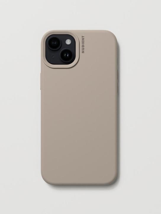 Produktbild Nudient Back Cover Base Case iPhone 15 Plus Stone Beige (Apple iPhone 15 Plus)