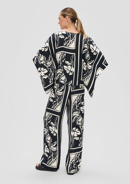 Immagine prodotto s.Oliver Bluse Satinbluse mit überschnittenen Schultern (XS)