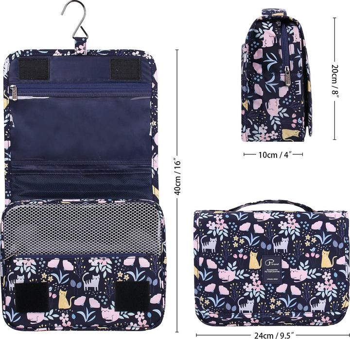 Produktbild Only-Bags.Store Hängende Kulturtasche, wasserdichte Reisetasche für Koffer und Handgepäck