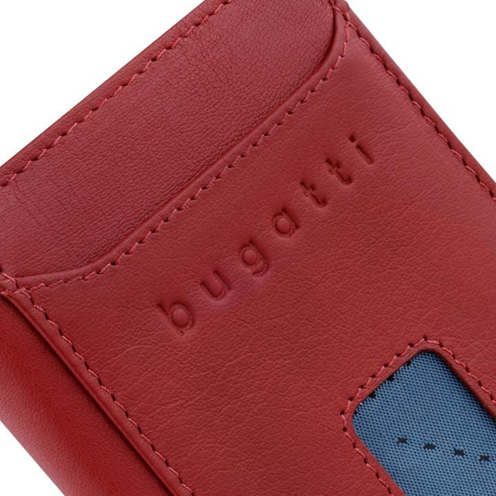 Actual product image Bugatti Secure Slim - RFID credit card holder with Viennese coin pocket