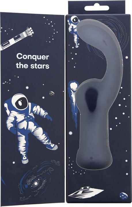 Actual product image Dreamtoys Dream Toys Startroopers Shuttle Strong P-Spot Vibrator Blue 19.6 cm
