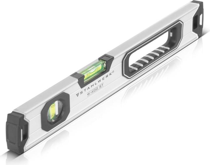 Actual product image Stahlwerk Spirit level W-400 ST made of aluminium with 400 mm length (40 cm)