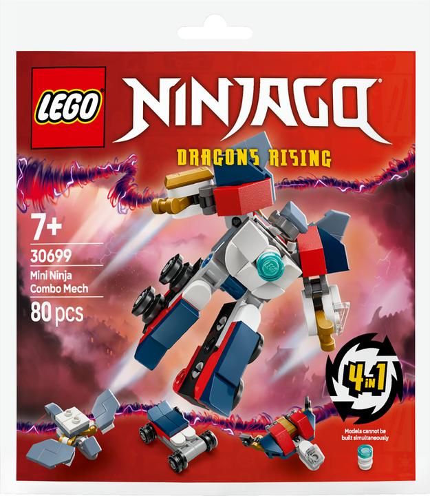 Image du produit LEGO Mini-mech combiné de Ninja (30699, LEGO Ninjago)