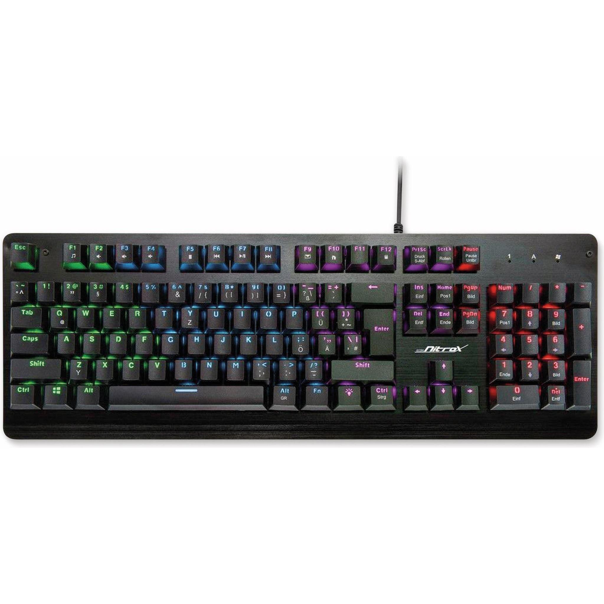 Thumbnail - Intertech NK-2000MW (DE, Kabelgebunden), Tastatur, Schwarz