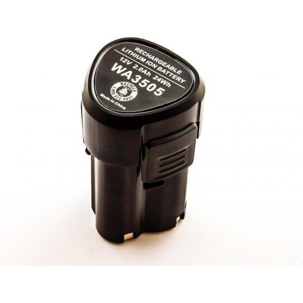 AGI, Werkzeugakku + Ladegerät, Akku kompatibel mit Worx WX382.7 (12 V)
