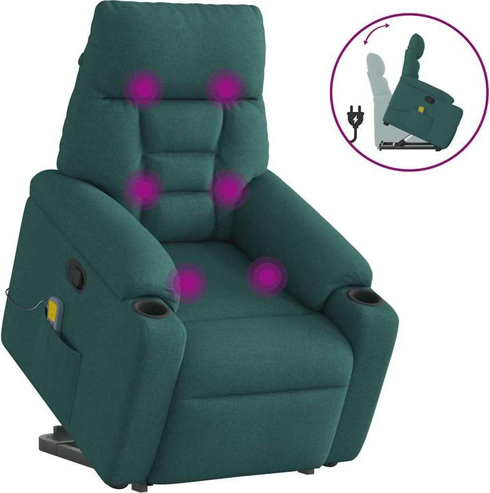Image du produit vidaXL Massagesessel mit Aufstehhilfe