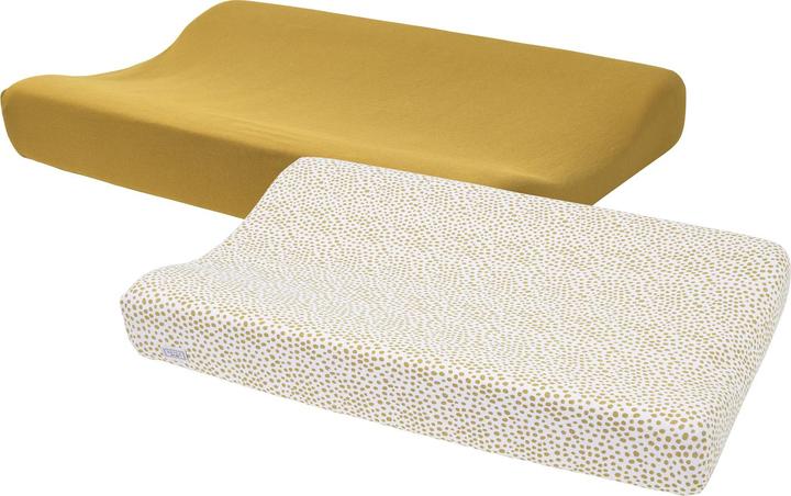 Meyco Coprifasciatoio 2P Basic jersey Ghepardo miele oro (50 x 70 cm)