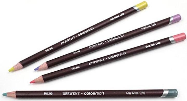 Actual product image Derwent Coloursoft (24x)