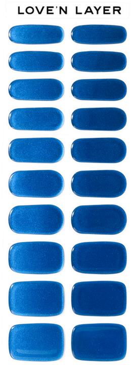 Actual product image Love'n Layer - Metallic Deep Blue