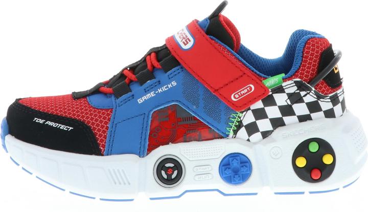 Immagine prodotto Skechers 402260L/BLMT Gametronix Bambini Scarpe da Ginnastica Basse Blu/Rosso/Multicolore (29)