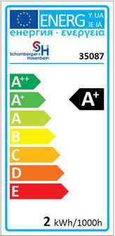 Energie-Label Scharnberger+Hasenbein LED-Leuchtmittel (G4, 1.50 W, 120 lm, 1 x, G)