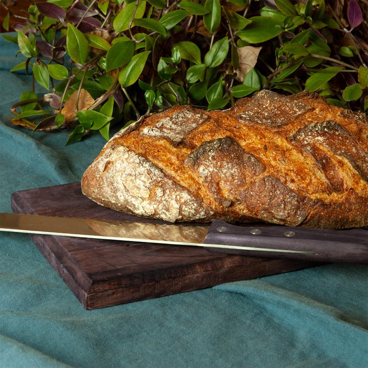 Produktbild Rosenstein & Söhne Brotmesser mit 20-cm-Klinge und Griff aus Blackwood-Holz (20 cm)