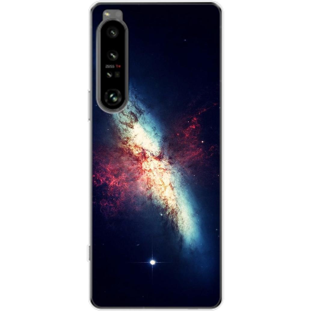 König Design Hülle Handy Schutz für Sony Xperia 1 IV Case Cover Tasche Bumper Etuis TPU Neu (Sony Xperia 1 IV), Smartpho...