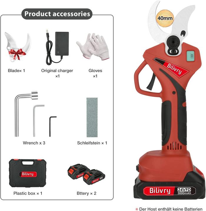 Image du produit Bilivry Akku Astschere