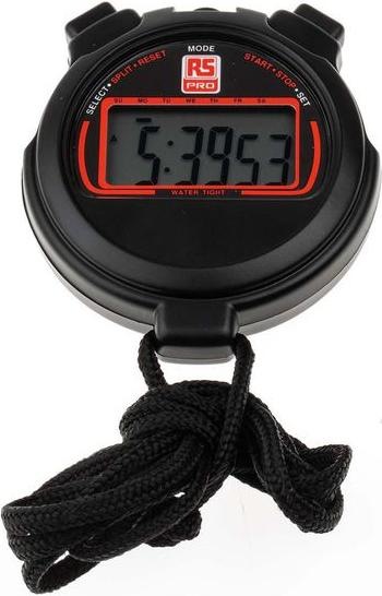 Actual product image Rs Pro Digital Stopwatch Black
