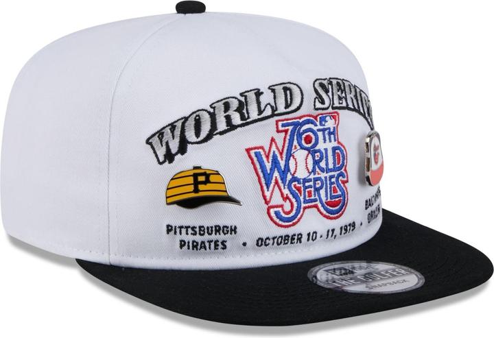 Produktbild New Era Golfer Cap - World Series 1979 Pin Pirates Orioles (One Size)