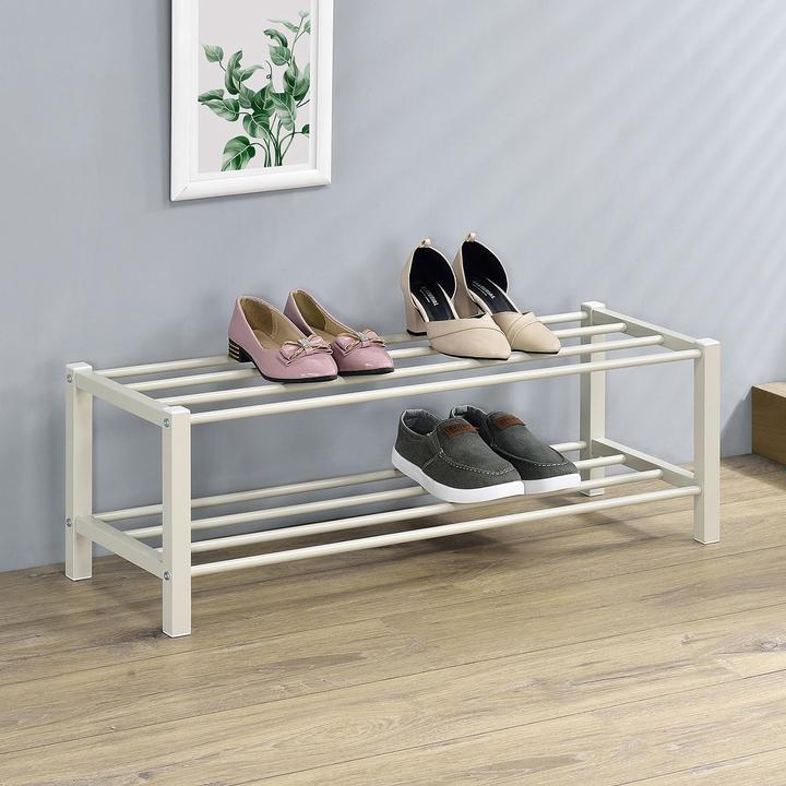 Produktbild IDIMEX Schuhregal NAVAN 2 Ablagen – Beige