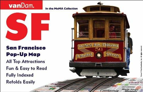Produktbild San Francisco Pop-Up Map by Vandam