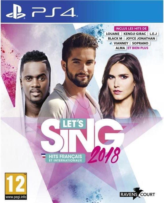 Actual product image Plaion Let's Sing 2018 (FR) (PS4, FR)