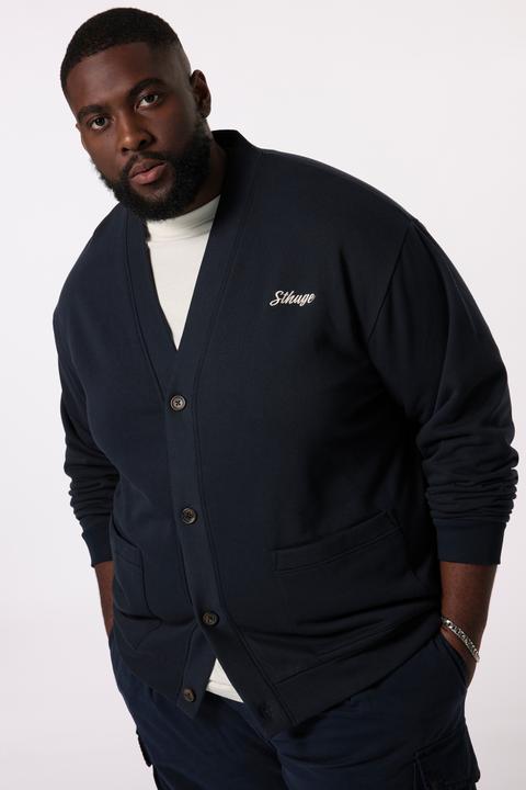 Produktbild Sthuge Sweatjacke, V-Ausschnitt, Brust-Stickerei (3XL)