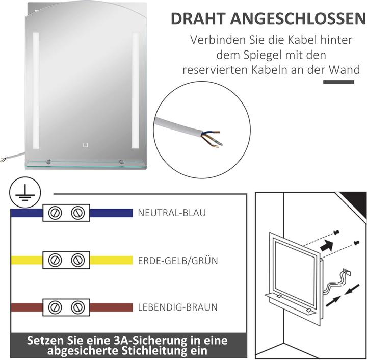 Immagine prodotto Jamb Badspiegel (50 x 12 x 70 cm)