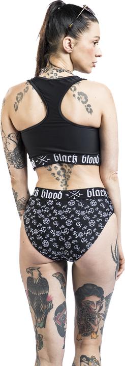 Immagine prodotto Black Blood by Gothicana Bikinitop mit Pentagram (M)