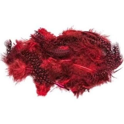 Brewis Gesprenkelte rote Federn 3g